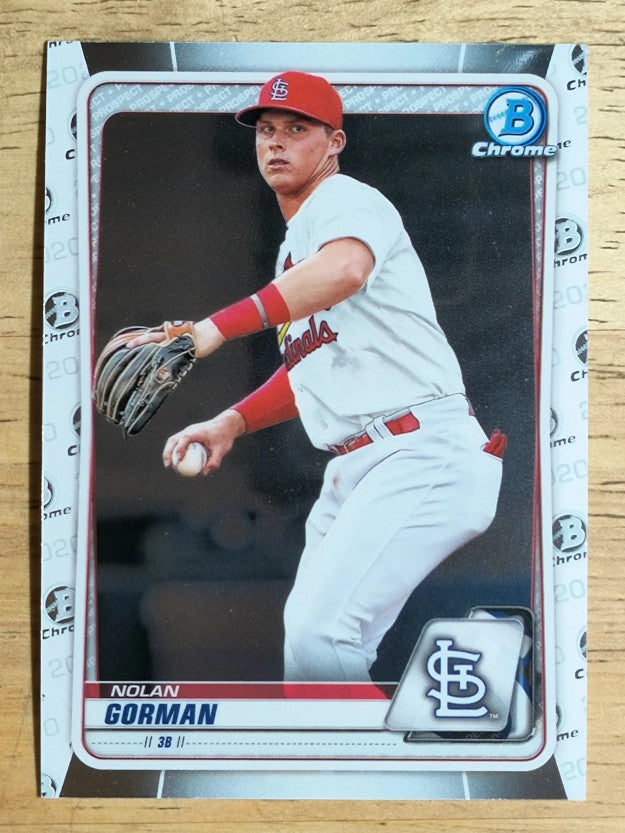 2020 Bowman Chrome Prospects #BCP162 Nolan Gorman
