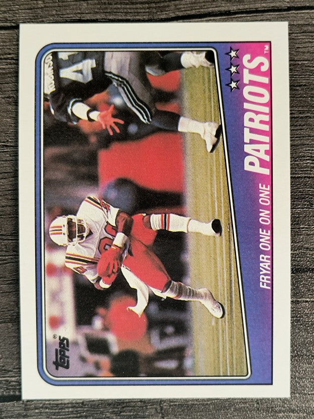 1988 Topps #175 Patriots TL/Irving Fryar