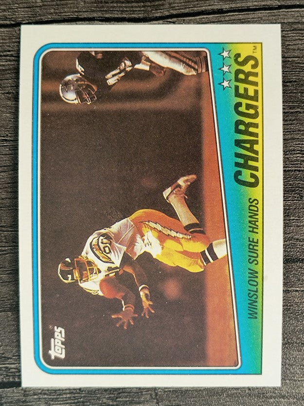 1988 Topps #203 Chargers TL/Kellen Winslow