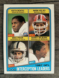 1988 Topps #219 Keith Bostic/Mark Kelso/Mike Prior/Barry Wilburn LL
