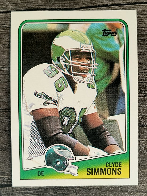 1988 Topps #244 Clyde Simmons RC