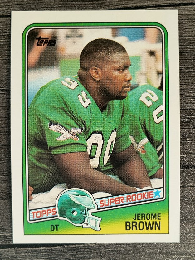1988 Topps #247 Jerome Brown SR RC