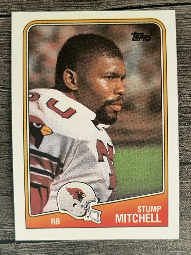 1988 Topps #250 Stump Mitchell