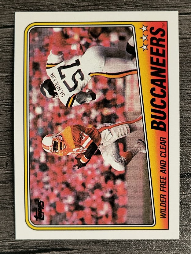 1988 Topps #350 Buccaneers TL/James Wilder