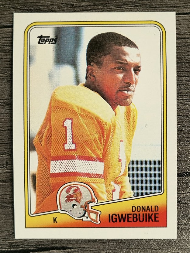 1988 Topps #357 Donald Igwebuike