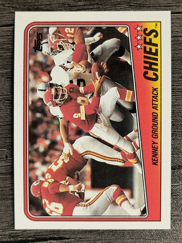 1988 Topps #361 Chiefs TL/Bill Kenney