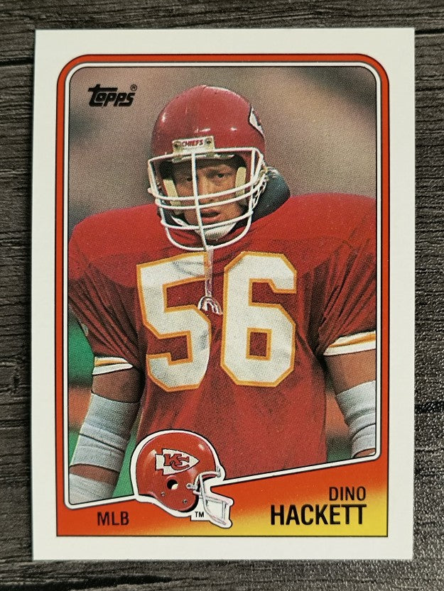 1988 Topps #370 Dino Hackett RC