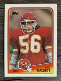 1988 Topps #370 Dino Hackett RC