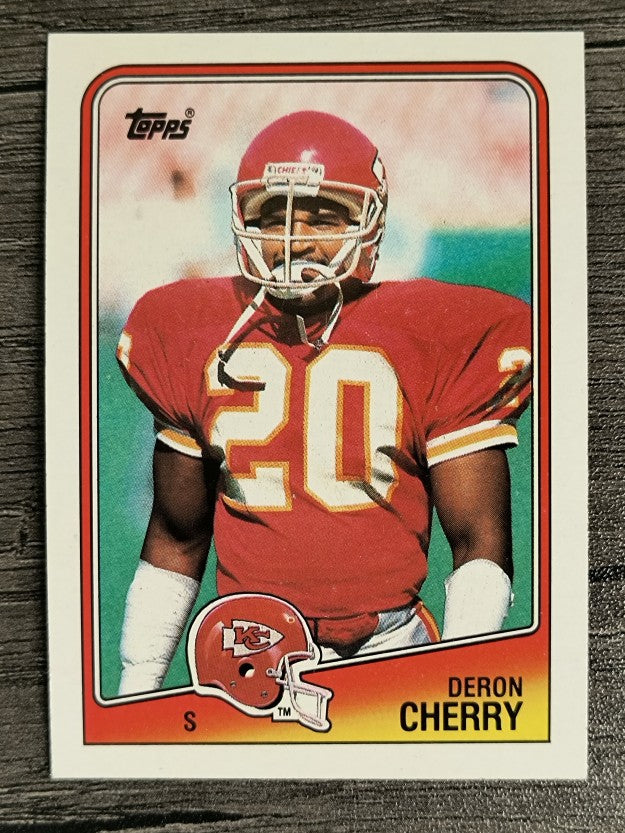 1988 Topps #371 Deron Cherry
