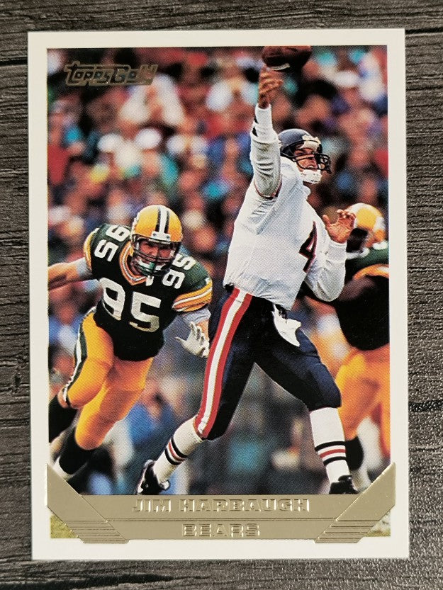 1993 Topps Gold #191 Jim Harbaugh