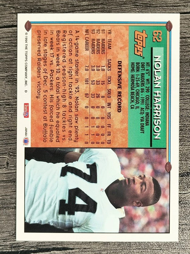 1994 Topps Special Effects #62 Nolan Harrison