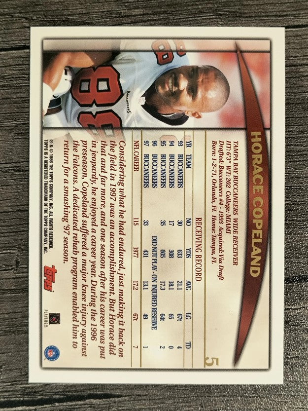 1998 Topps #5 Horace Copeland