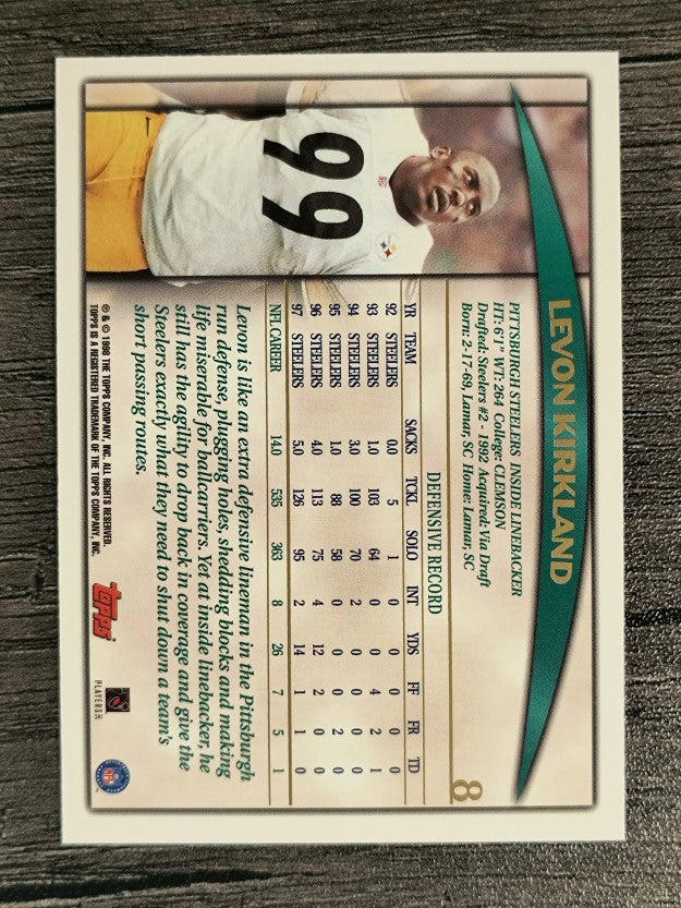 1998 Topps #8 Levon Kirkland