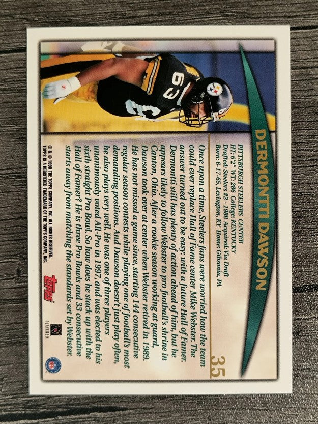 1998 Topps #35 Dermontti Dawson