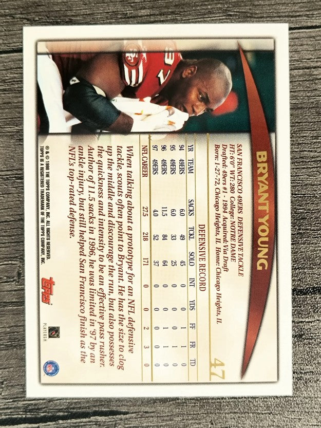 1998 Topps #47 Bryant Young