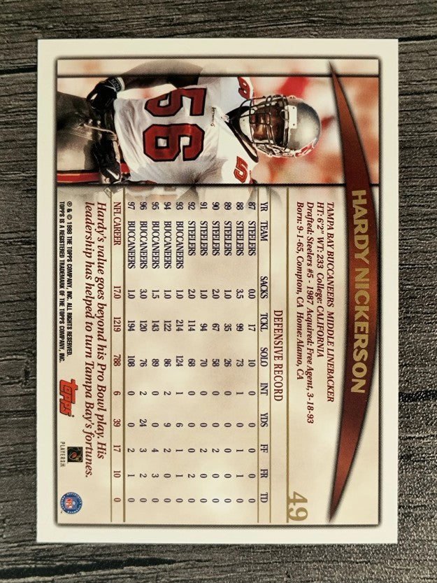 1998 Topps #49 Hardy Nickerson