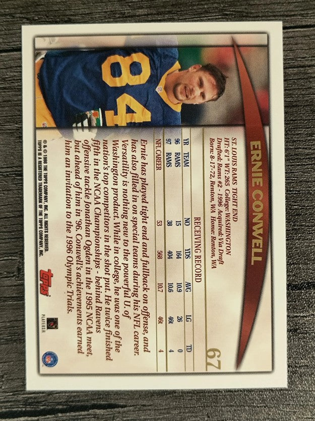 1998 Topps #67 Ernie Conwell