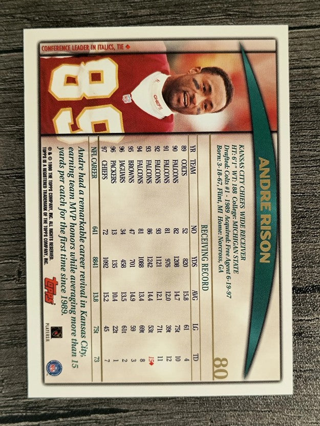 1998 Topps #80 Andre Rison