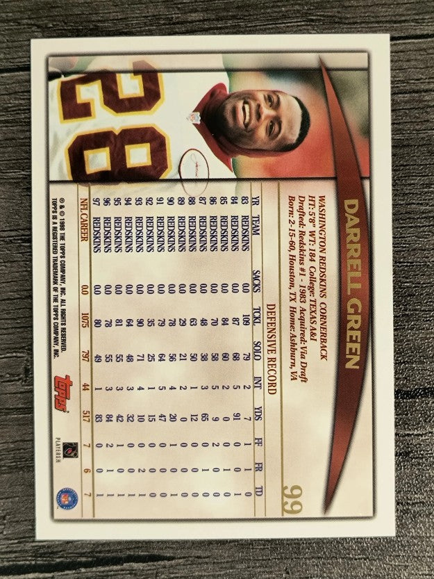 1998 Topps #99 Darrell Green