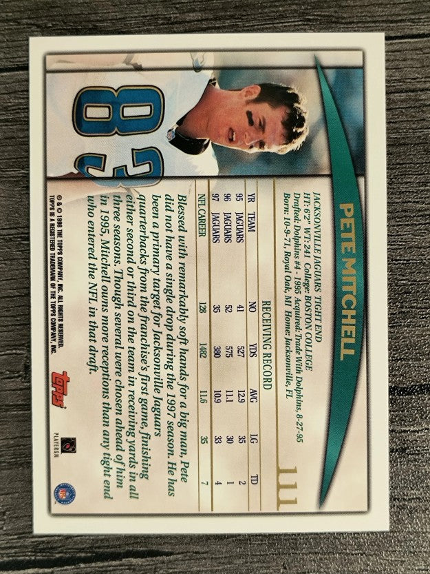 1998 Topps #111 Pete Mitchell