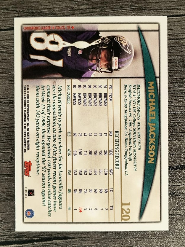 1998 Topps #120 Michael Jackson