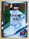 2021 Topps Chrome Rookie Autographs #RABG Bryan Garcia