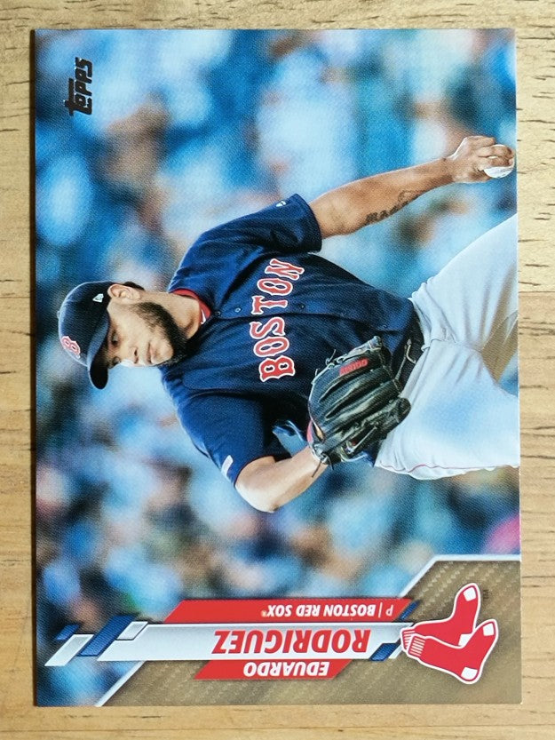 2020 Topps Gold #321 Eduardo Rodriguez