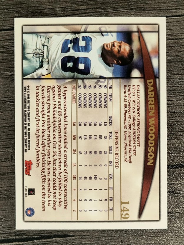 1998 Topps #149 Darren Woodson