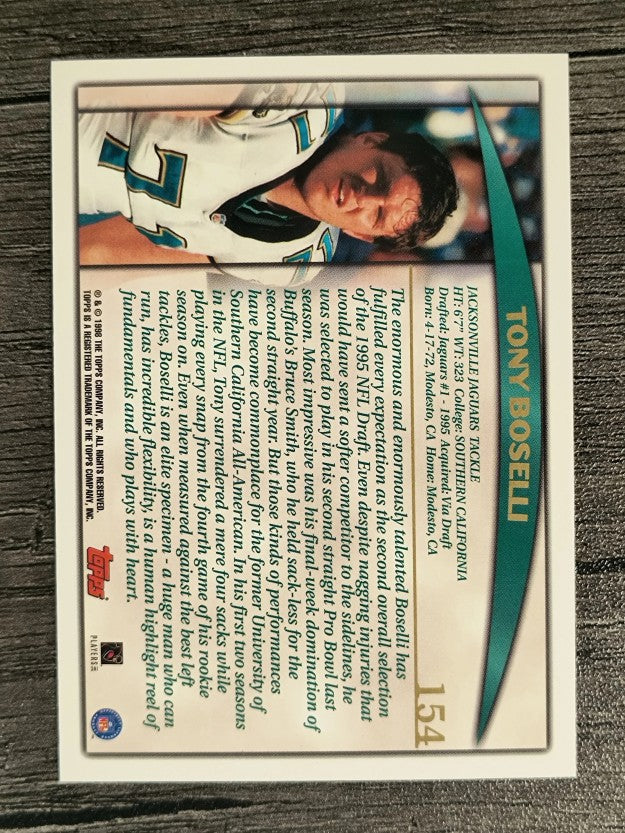 1998 Topps #154 Tony Boselli