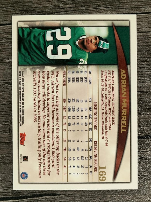 1998 Topps #169 Adrian Murrell