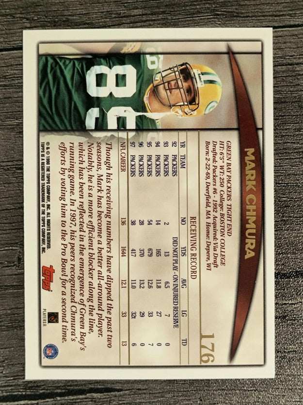 1998 Topps #176 Mark Chmura