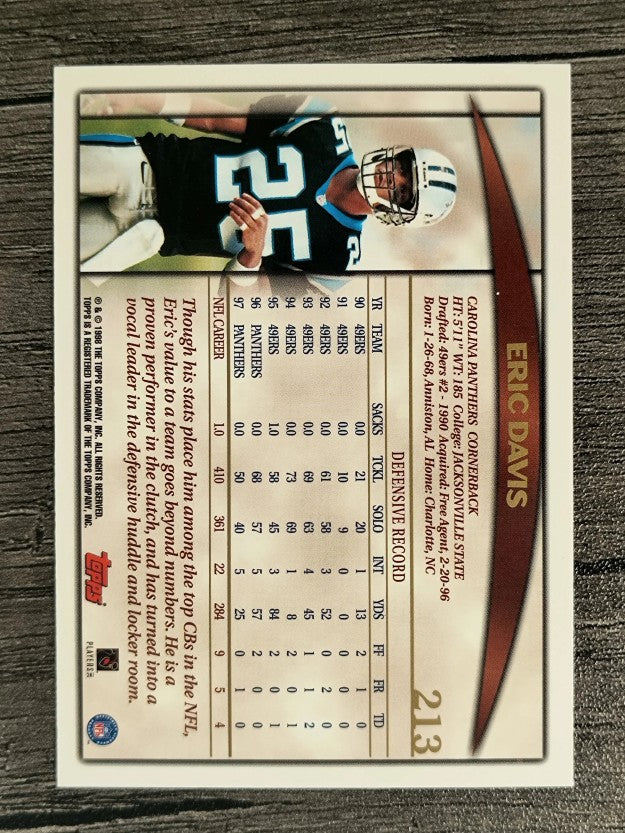 1998 Topps #213 Eric Davis