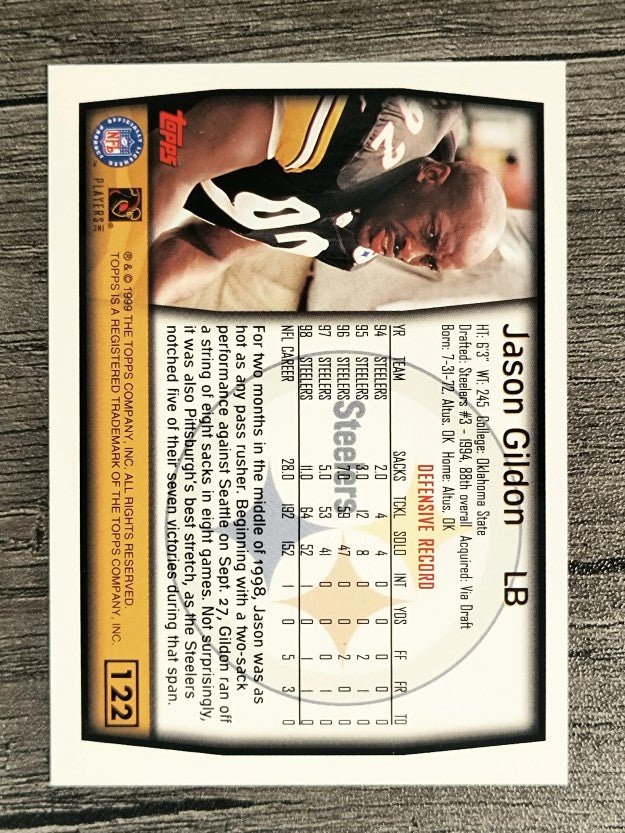 1999 Topps #122 Jason Gildon