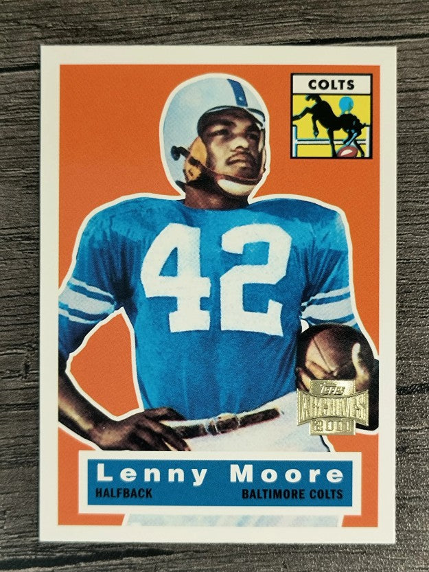 2001 Topps Archives #53 Lenny Moore 56