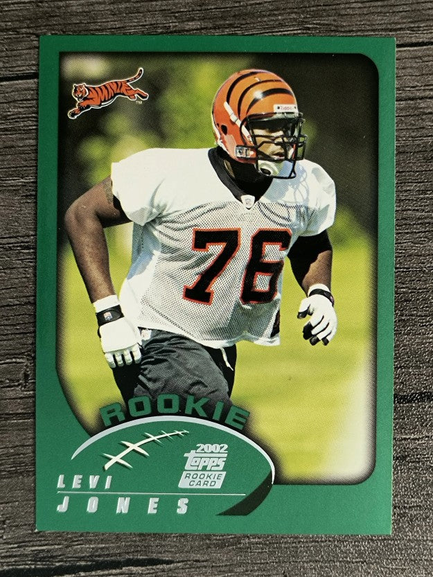 2002 Topps #333 Levi Jones RC