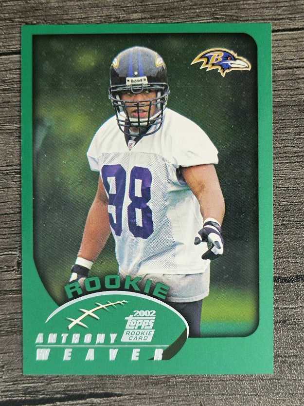 2002 Topps #364 Anthony Weaver RC