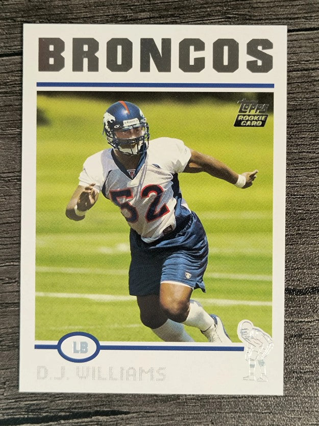2004 Topps #336 D.J. Williams RC
