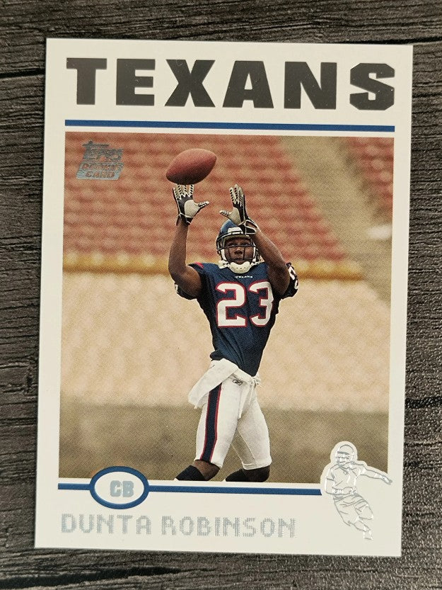 2004 Topps #373 Dunta Robinson RC