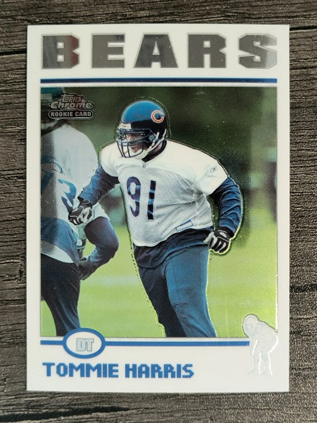 2004 Topps Chrome #212 Tommie Harris RC (NM)