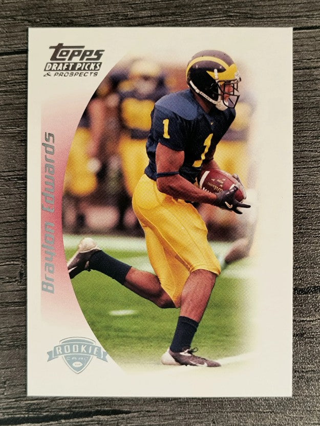2005 Topps Draft Picks and Prospects #149 Braylon Edwards RC