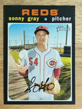 2020 Topps Heritage #455 Sonny Gray SP