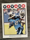 2008 Topps #153 Justin Gage