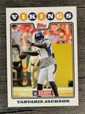 2008 Topps Kickoff #126 Tarvaris Jackson