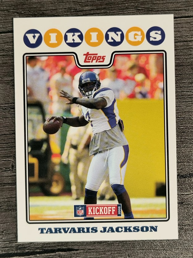 2008 Topps Kickoff #126 Tarvaris Jackson
