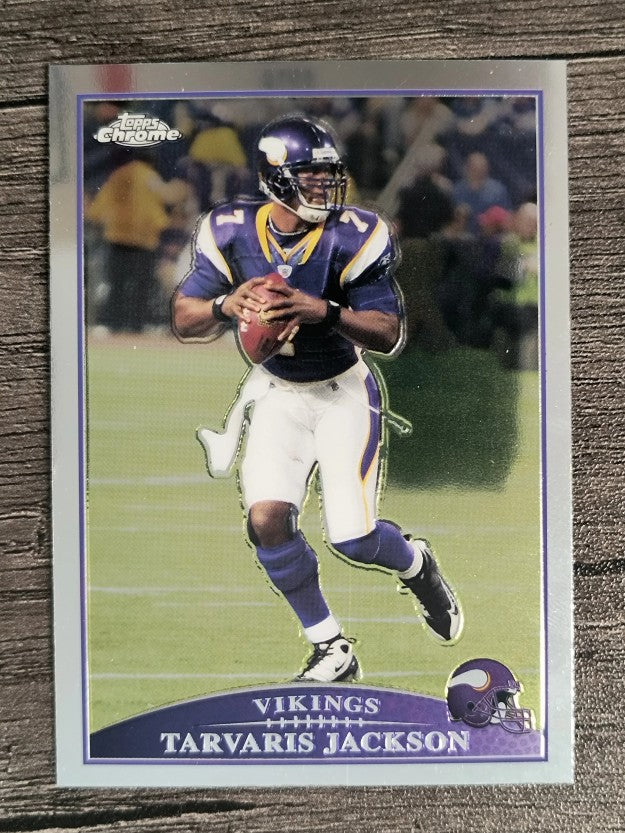 2009 Topps Chrome #TC50 Tarvaris Jackson