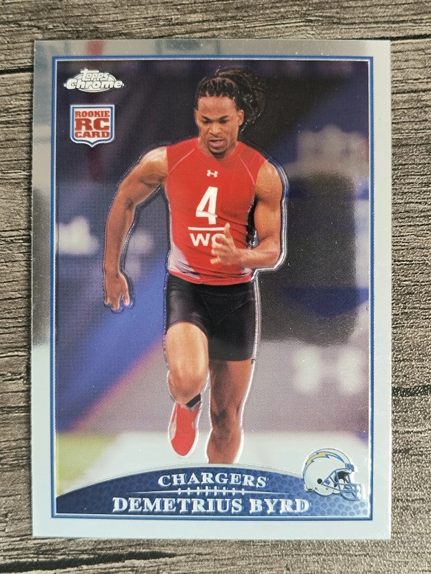 2009 Topps Chrome #TC142 Demetrius Byrd RC