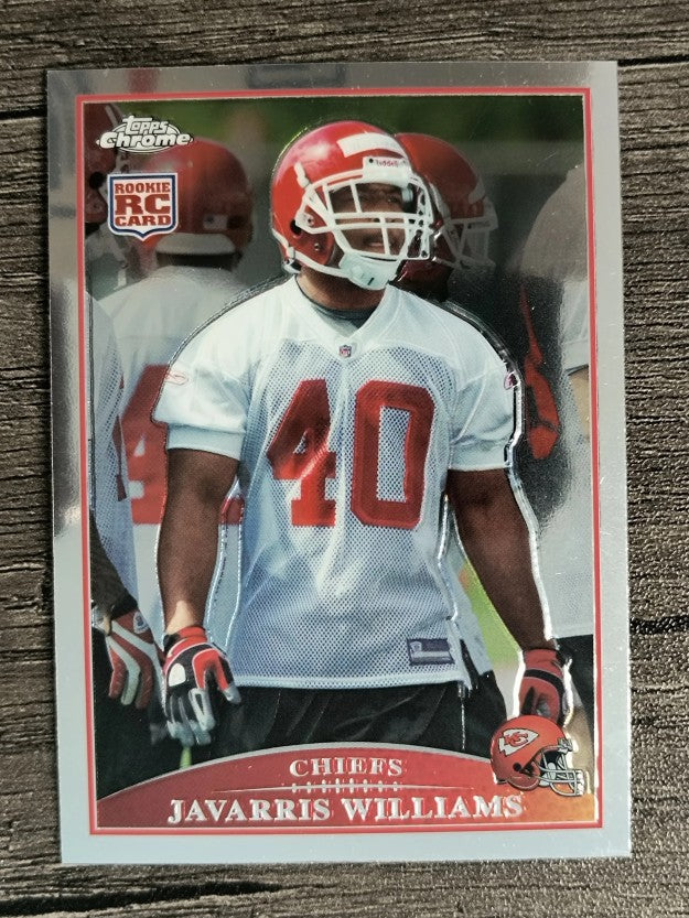 2009 Topps Chrome #TC162 Javarris Williams RC