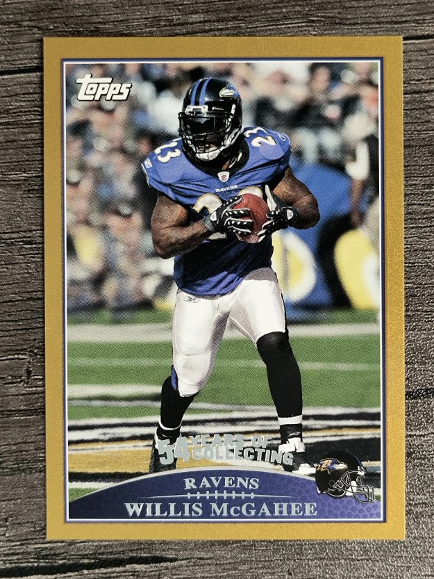 2009 Topps Gold #5 Willis McGahee (NM)