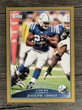 2009 Topps Gold #65 Joseph Addai
