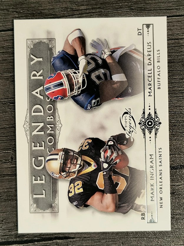 2011 Topps Legends Combo #LCID Mark Ingram/Marcell Dareus
